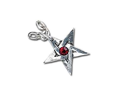 P365 - Crystal Pentagram -pendants