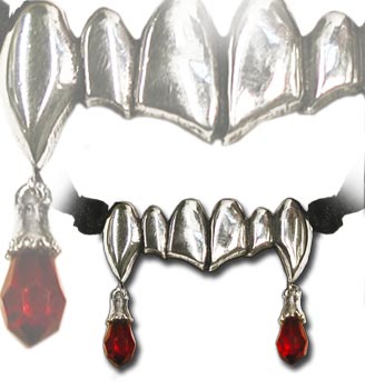 Alchemy Gothic P439 Vampretta Choker