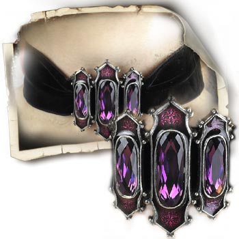 Alchemy Gothic P454 The Hampton Oriel Choker