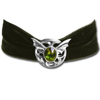 Alchemy Gothic P492 Carpe Noctem Choker