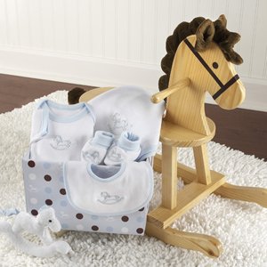 Baby Aspen BA11017BL Rockabye Baby Rocking Horse... by Baby Aspen
