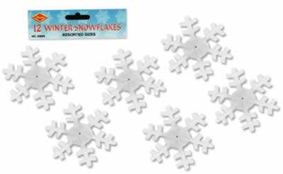 UPC 034689208495 product image for Beistle - 20849 - Winter Snowflakes - Pack of 24 | upcitemdb.com