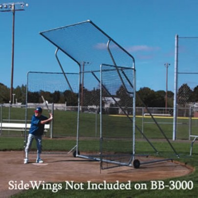 Jaypro Bb-3000 Portable Baseball Backstop - Without Side Wings