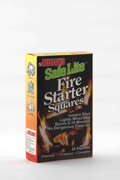 Safe Lite Fire Lighter Squares - Box Of 24 Squares