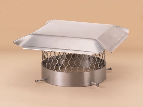 151010 Hy-c 10 Inch Stainless Steel Round Chimney Cover