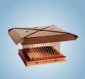 100333 Gelco 13x13 Copper Gelco Chimney Cover