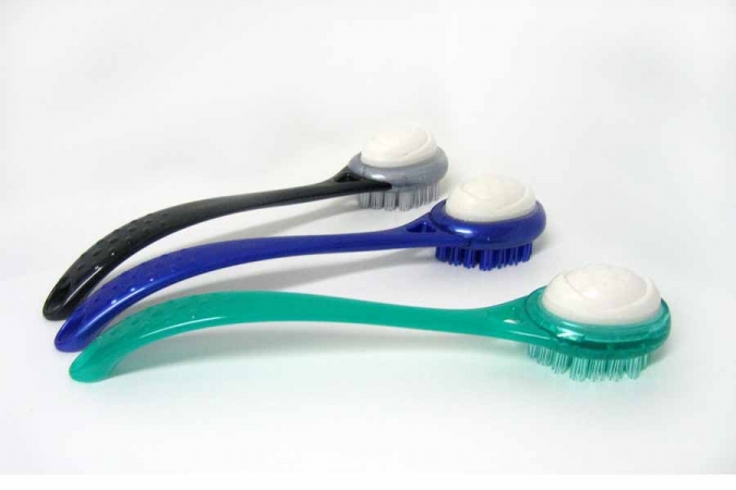 McNaughton 8238 Hand and Body Brush- Purple
