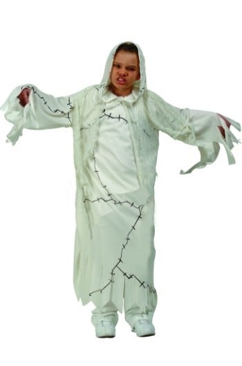 90308-m Cool Ghost Costume - Size Child Medium 8-10