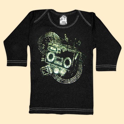 Rebel Ink Baby 111ls1218 Boom Box- 12-18 Month... by Rebel Ink Baby