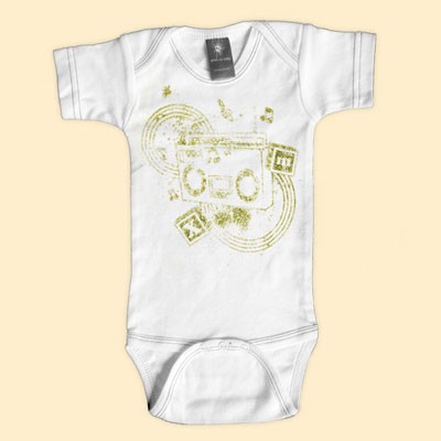 Rebel Ink Baby 111W1218 Boom Box- 12-18 Month... by Rebel Ink Baby