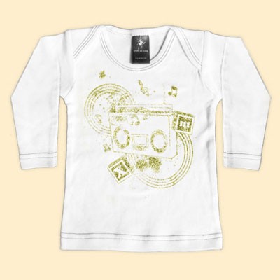 Rebel Ink Baby 111wls1218 Boom Box- 12-18 Month... by Rebel Ink Baby