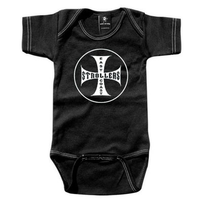 Rebel Ink Baby 338bo1218 East Coast Strollers 1218 Month Black One Piece Undersh