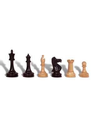 Sunnywood 3664 - 4 Inch King Triple Weight Chessmen Set