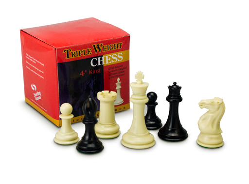 Sunnywood 3983 Triple Weight Chessmen Set