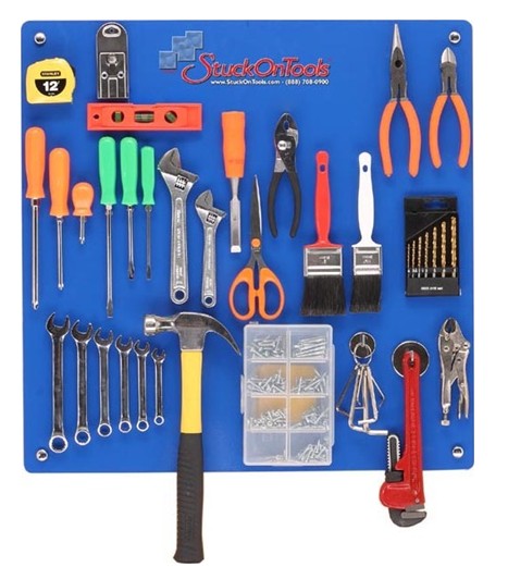 Stuck on Tools TB22BL01 Classic Tool board Blue