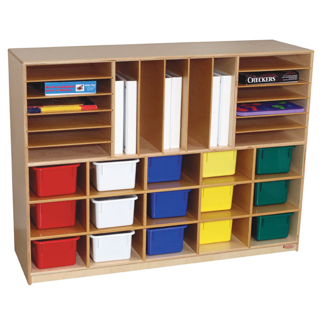 14003 - Multi-storage With 15 Assorted Color Trays