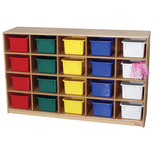 14501 - 20-tray Storage Cabinet With Clear Trays