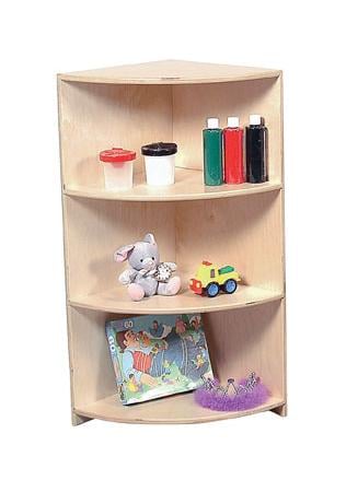 17800 - Shelf Corner Cabinet - 3 Shelf