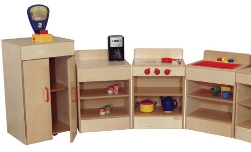 Wood Designs 20000  TotSize Kitchen Appliances  Set Of 4