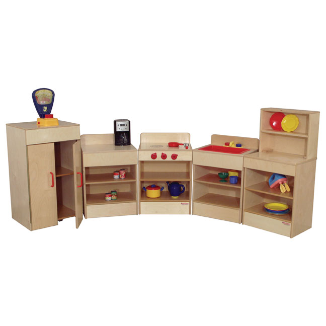 Wood Designs 20006  TotSize Kitchen Appliances  Set Of 4 With 2 Counters