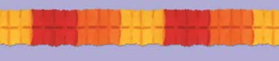 Beistle - 55628-GOR - Pkgd Leaf Garland- Pack of 12