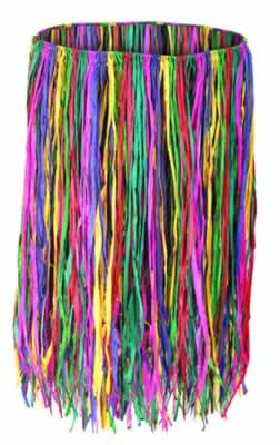 Beistle - 50450-MC - Adult Raffia Hula Skirt- Pack of 12