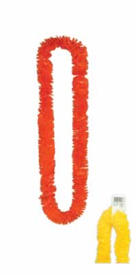 Beistle - 66355O144U - Soft-Twist Poly Leis- Pack of 144