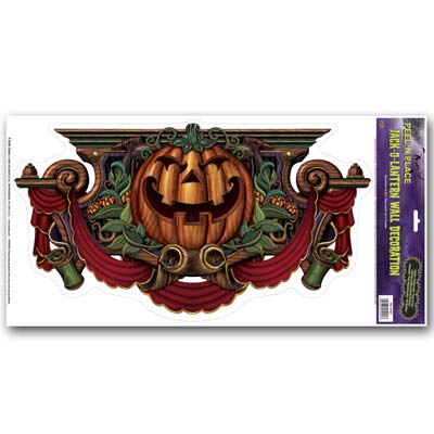 Beistle - 01921 - J-O-L Wall Decoration Peel N Place- Pack of 12