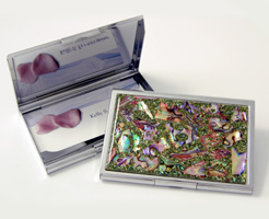 183054-90 Mother Of Pearl Business Card Case