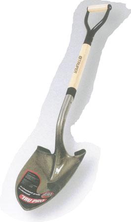 Truper 31209-PRY-RBA Tru Pro Round Point Shovel with 30 Inch D Handle