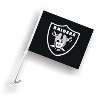 Fremont Die Consumer F98904 Car Flag 11.5 x 14.5 Oakland Raiders