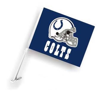 Fremont Die Consumer F98924 Car Flag 11.5 x 14.5 Indianapolis Colts