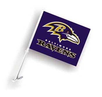 Fremont Die Consumer F98931 Car Flag 11.5 x 14.5 Baltimore Ravens