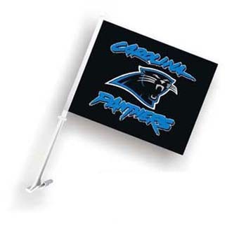 Fremont Die Consumer F98940 Car Flag 11.5 x 14.5 Carolina Panthers