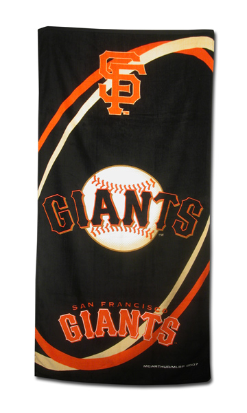 McArthur R1124 Towel 30 x 60 San Francisco Giants