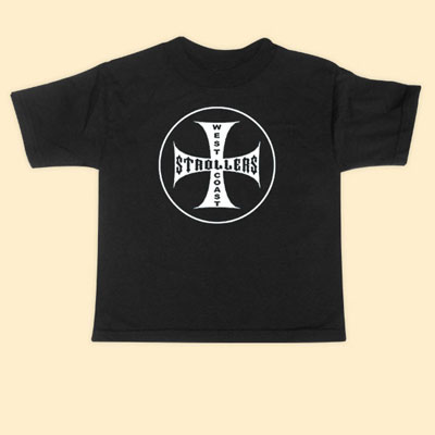 Rebel Ink Baby 339tt2T West Coast Strollers - 2T - Toddler Tee Shirt