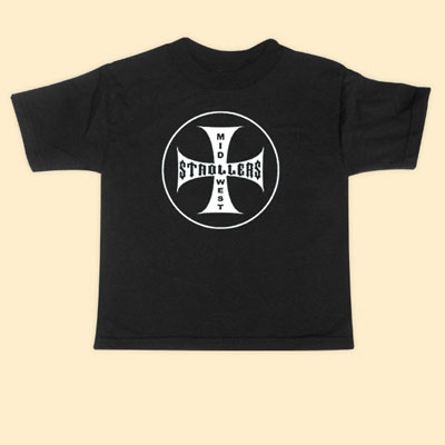 Rebel Ink Baby 340tt4T Mid West Strollers - 4T - Toddler Tee Shirt