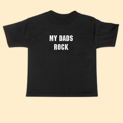 Rebel Ink Baby 372tt3T My Dads Rock  3T  Toddler Tee Shirt