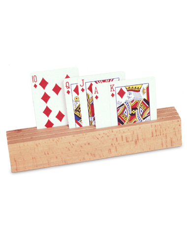 3325 Wooden Playing Card Holder