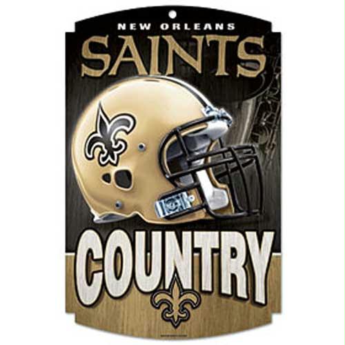 Wincraft New Orleans Saints NFL Wood Sign