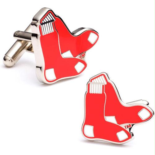 Cufflinks Boston Red Sox MLB Logo'd Executive Cufflinks with Jewelry Box