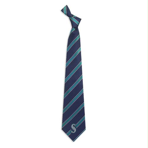 Eagles Wings Seattle Mariners MLB Woven 1 Mens Tie - 100 Percent Polyester
