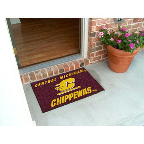 Fan Mats Central Michigan Chippewas NCAA Starter Floor Mat 20 x 30 Inch