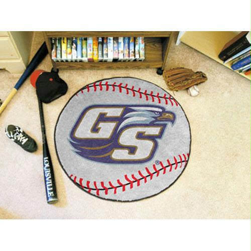 Fan Mats Georgia Southern Eagles NCAA Baseball Round Floor Mat 29 Inch