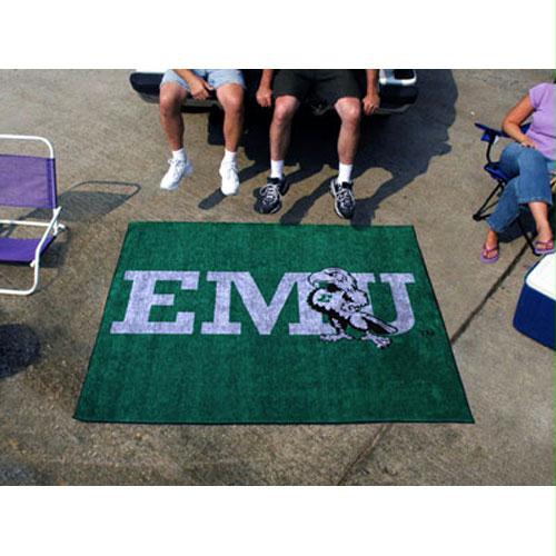 Fan Mats Eastern Michigan Eagles NCAA Tailgater Floor Mat 5 x 6 ft.