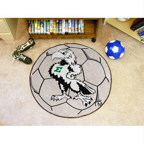 Fan Mats Eastern Michigan Eagles NCAA Soccer Ball Round Floor Mat 29 Inch