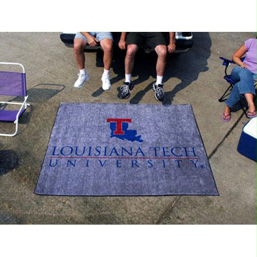 Fan Mats Louisiana Tech Bulldogs NCAA Tailgater Floor Mat 5 x 6 ft.
