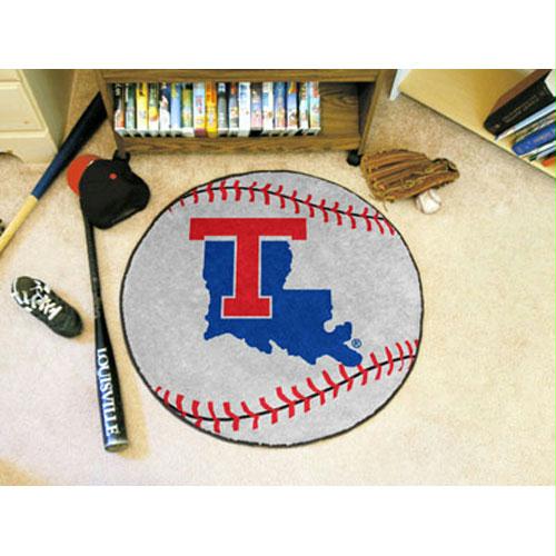 Fan Mats Louisiana Tech Bulldogs NCAA Baseball Round Floor Mat 29 Inch