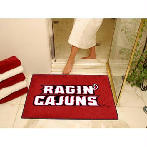 Fan Mats Louisiana Lafayette Ragin Cajuns NCAA AllStar Floor Mat 34 x 45 Inch