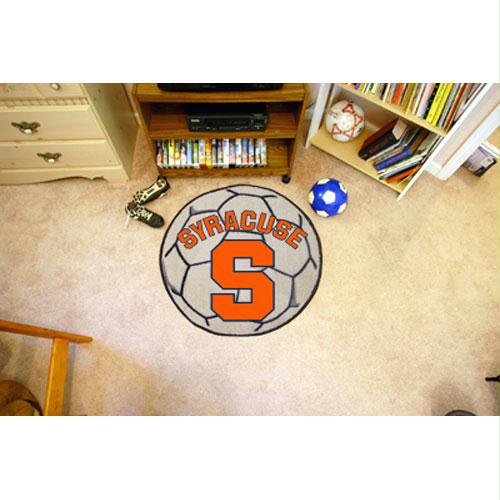 Fan Mats Syracuse Orangemen NCAA Soccer Ball Round Floor Mat 29 Inch